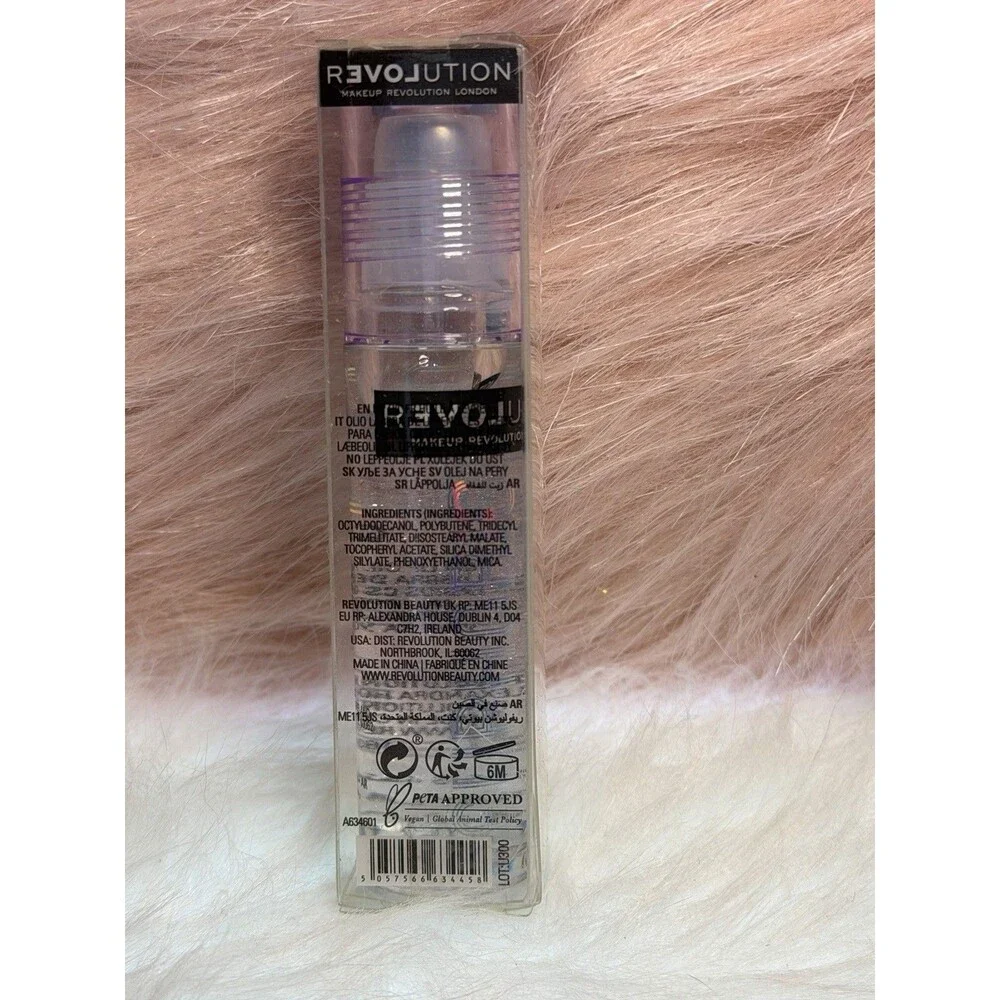 Revolution Euphoric Lip Oil – Hydrating Glossy Lip Treatment – Non‑Sticky Shine
